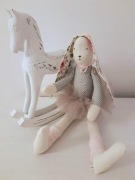 Królik tilda z imieniem 47 cm pokój dziecka 