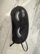 Czarna maska na oczy do spania