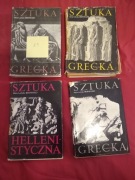 Maria Ludwik Bernhard Sztuka grecka 4 tomy, komplet