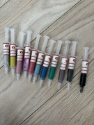 Pasta polerska diamentowa-zestaw 12 sztuk.