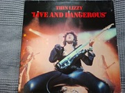 THIN LIZZY Live and dangerous 2LP GER 1PRESS  EX