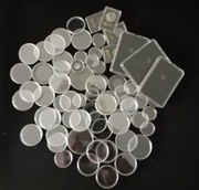 KAPSLE KAPSUŁY NA MONETY - mix 72 szt . RÓŻNE ROZMIARY