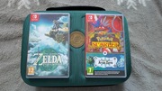 Switch Oled Mario - 2 gry Zelda/Pokemon Scarlet + area zero
