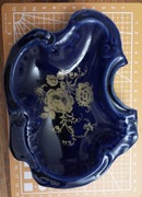 Popielniczka salaterka kobalt