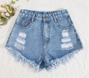 Spodenki jeansowe damskie XL