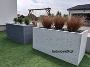 Nowoczesne betonowe DONICE 40x80x40 ogrodowe