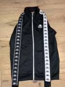 Czarna Bluza Kappa ZIP