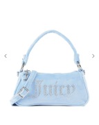 JUICY COUTURE TOREBKA KIMBERLY BLUE NIEBIESKA WELUR NOWA BAG