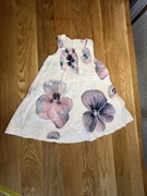 Różowa sukienka Marka Topolino wzrost 128 cm używana