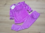 Dres komplet dziewczęcy Welur Angel 104/110