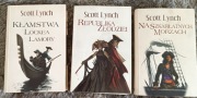 Scott Lynch Locke Lamora, pełna trylogia I wydanie 