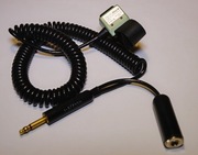 Przycisk nadawania PTT samolot motolotnia radio