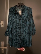 Pep&co koszula damska modny wzór węża skóra nowa hit roz.46 