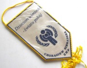 Proporczyk ZHP Sieradz Chorągiew Turniej Wiedzy Ob