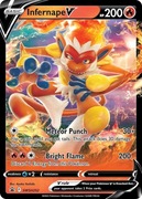 Infernape V Promo SWSH252 - Karty Pokemon TCG