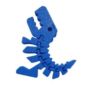 Flexi T-Rex Blue TikTok Brelok Figurka 3D Zabawka Antystresowa