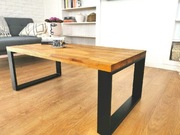 Dębowy stolik kawowy, loft, NOWY.