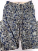 FERAUD CLUB PARIS SPODNIE CAŁE HAFTOWANE  UNIKAT  JEANS