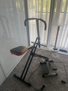 Total crunch ławeczka treningowa trenażer do cwiczen + gratis Stepper!