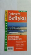 Pobrzeże Bałtyku Mapa turystyczna 1: 200 000