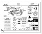 Katalog części Manitou MT 1232 S, MT 1240 L ENG