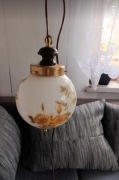 Lampa wisząca kula vintage 