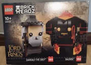 LEGO BRICKHEADZ LORD OF THE RINGS GANDALF SZARY I BALROG NOWE!