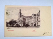 WARSZAWA Ratusz Hotel de Ville 1901