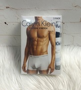 Calvin Klein bokserki męskie 3-pack komplet nowe bawełna S logo bielizna 