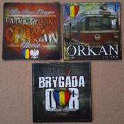 Vlepki ORKAN  RUMIA, Lech poznań, Arka Gdynia, Cracovia, KSZO, Gryf Wej 