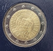 Niemcy 2 euro, 2015 25. rocznica zjednoczenia Niemiec