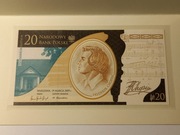 Czwarty Polski Banknot Kolekcjonerski Chopin 2009