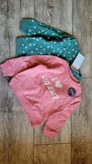 Sinsay dwie bluzy 80cm nowe