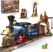 Klocki konstrukcyjne pociąg lokomotywa Insoon kompatybilne z Lego