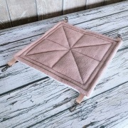 (M) Kwadratowy hamak dla szynszyli, szczura, świnki. Kawa z mlekiem