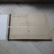 ALBUM ROZJAZDÓW z szyn TYPU 8 cz.1 do 1924r UNIKAT