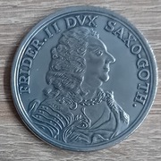 Medal pruski z 1728 r., kopia Króla Fryderyka II - KOPIA