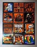 Vlepki 8x8, KSZO Ostrowiec Świętokrzyski, Lech Poznań + gratisy 