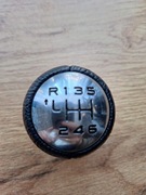 Gałka zmiany biegów Peugeot 307 407 Citroen c4 c5 oryginał skóra 6 biegów 