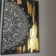 Obraz 3D ręcznie malowanych na płótnie 40/60