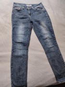 Spodnie jeansowe damskie Diverse rozm.34 wysoki stan 