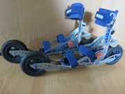 Nartorolki Skike V07 srebrne 36-47 