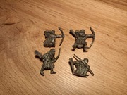 Bretonnia Archers - metal - 6 sztuk - 6 różnych wzorów