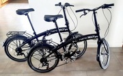 "2 W CENIE 1" SKŁADAKI Hellobikes NANO 360° PRO 20",6 biegów Shimano,14kg 