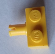 LEGO 2458 Żółty klocek 1 x 2 z Pinem 4588