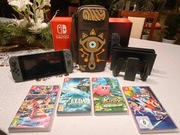 Zestaw NINTENDO Switch V2 + gry - stan idealny!