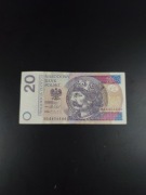 Banknot 20 zł BD4404444
