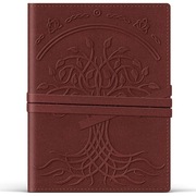 Skórzany pamiętnik 15 x 20 cm, notatnik w stylu vintage