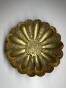 paterka stara miedziana pięknie zdobiona vintage