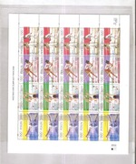 POLSK  Fi.  4218 -  4221  w arkuszu